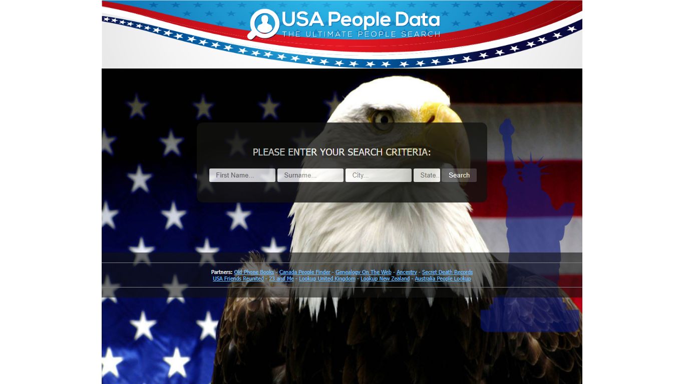 Ultimate Advanced People Search Finder - USAPeopleData.com